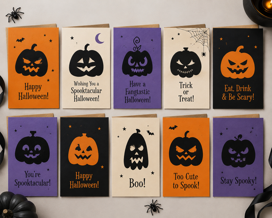 Carved Pumpkin Graphic Bundle-Cricut, Silhouette, Sublimation Cut File Canada-Halloween Cricut Clings (12 Images)-digital download