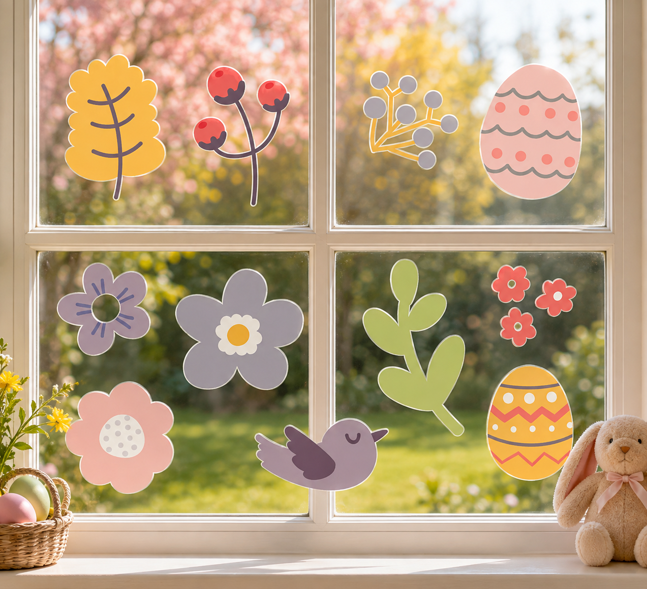 Easter Floral SVG-Cricut, Silhouette, Sublimation Cut File Canada Bundle-Spring Vector Graphics (Digital Download)