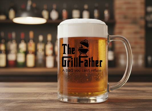The GrillFather BBQ Design-Cricut, Silhouette, Sublimation Cut File Canada-Funny Father's Day SVG (Digital Download)