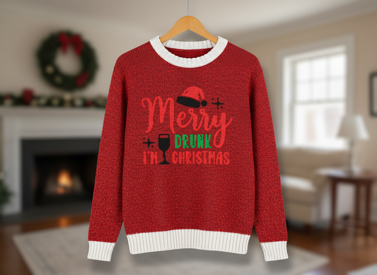 Funny Christmas Alcohol Quote-Holiday SVG-Cricut, Silhouette, Sublimation Cut File Canada (Digital Download)