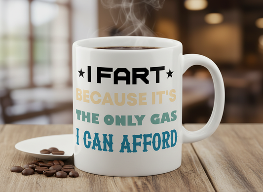 I Fart Because It's The Only Gas I Can Afford SVG-Cricut, Silhouette, Sublimation Cut File Canada-Digital Download