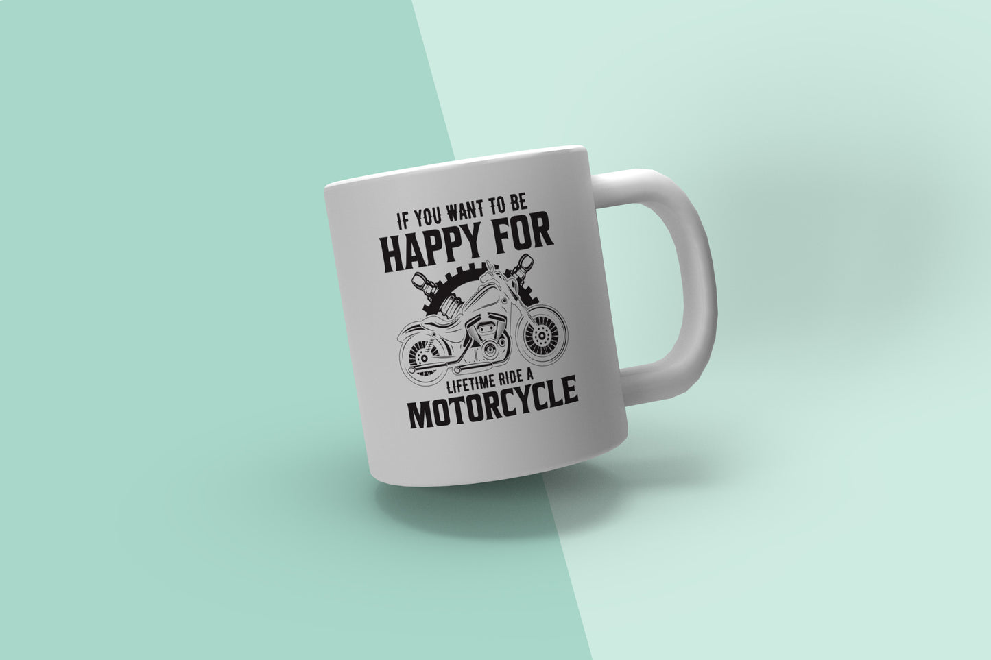 Ride a Motorcycle Biker Design-Cricut, Silhouette, Sublimation Cut File Canada (Digital Download)