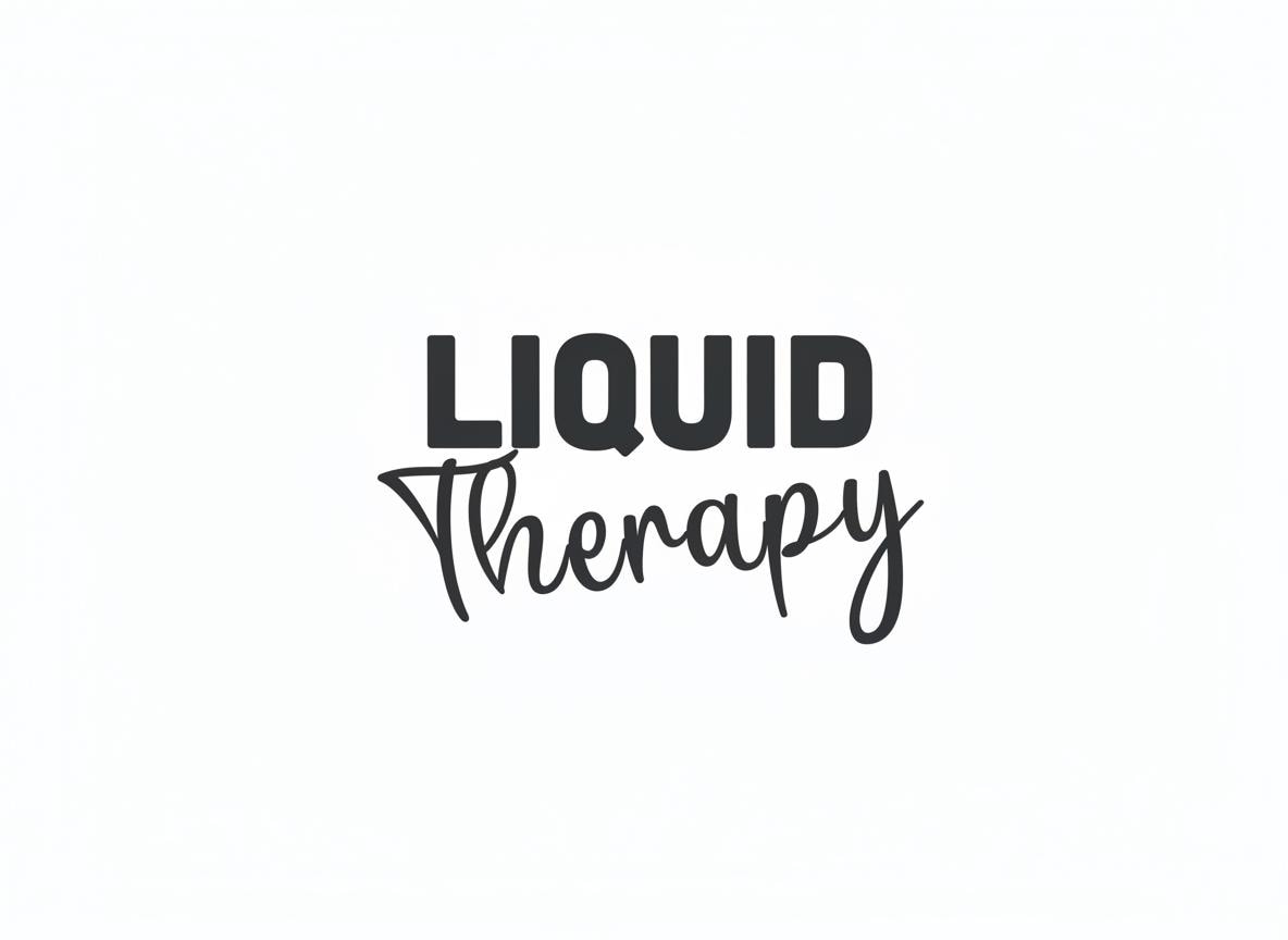 Liquid Therapy SVG – Cricut, Silhouette & Sublimation Cut File Canada | Funny Drinking Quote Design | svg · png · dxf · jpg Instant Download
