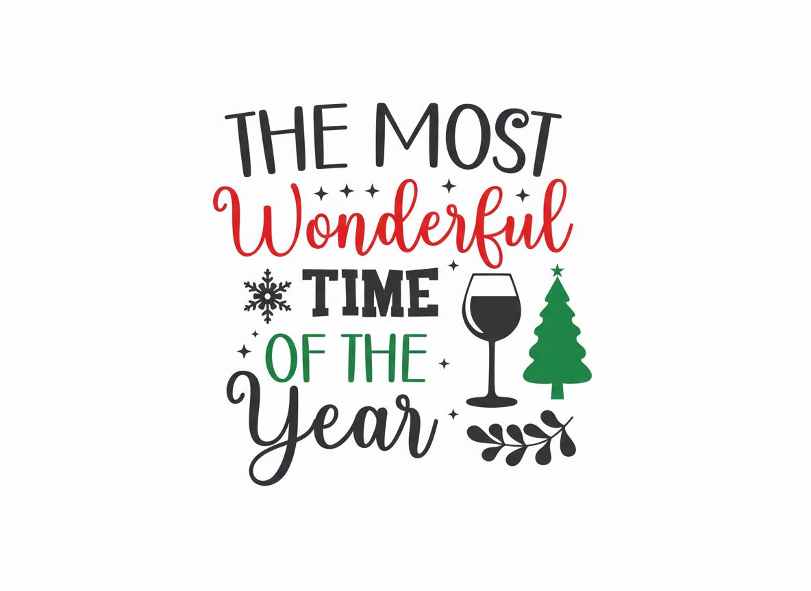 Funny Christmas Wine Quote SVG – Cricut, Silhouette & Sublimation Cut File Canada | Holiday Cricut Cut File (Digital Download)