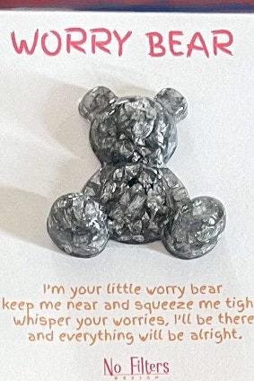 Resin Worry Bear | Comfort Fidget Toy