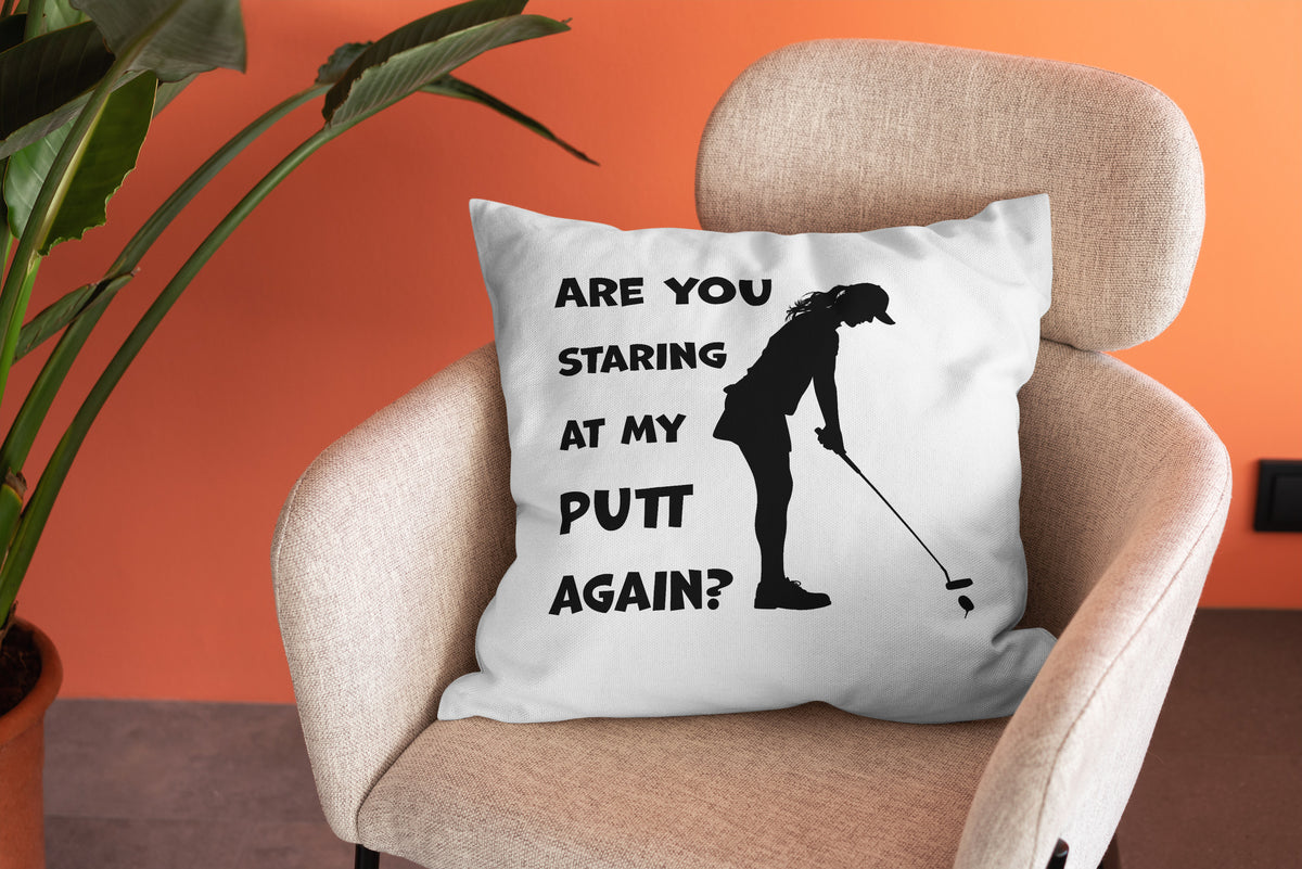 Funny Golf SVG-Cricut, Silhouette, Sublimation Cut File Canada-Are You Staring At My Putt Again? (Digital Download)