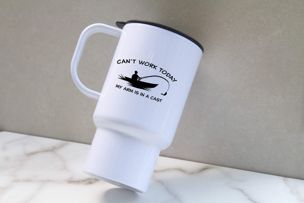 Funny Fishing SVG-Cricut, Silhouett, Sublimation Cut File Canada-Fisherman Arm Cast Design (Digital Download)