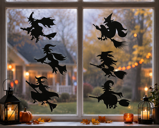 Halloween Witches SVG-Cricut, Silhouette, Sublimation Cut File Canada Graphic Bundle (Digital Download)