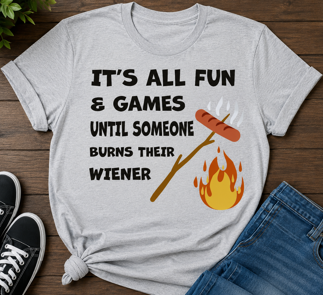 Funny Burned Wiener Camping SVG-Cricut, Silhouette, Sublimation Cut File Canada-Campfire Quote (Digital Download)