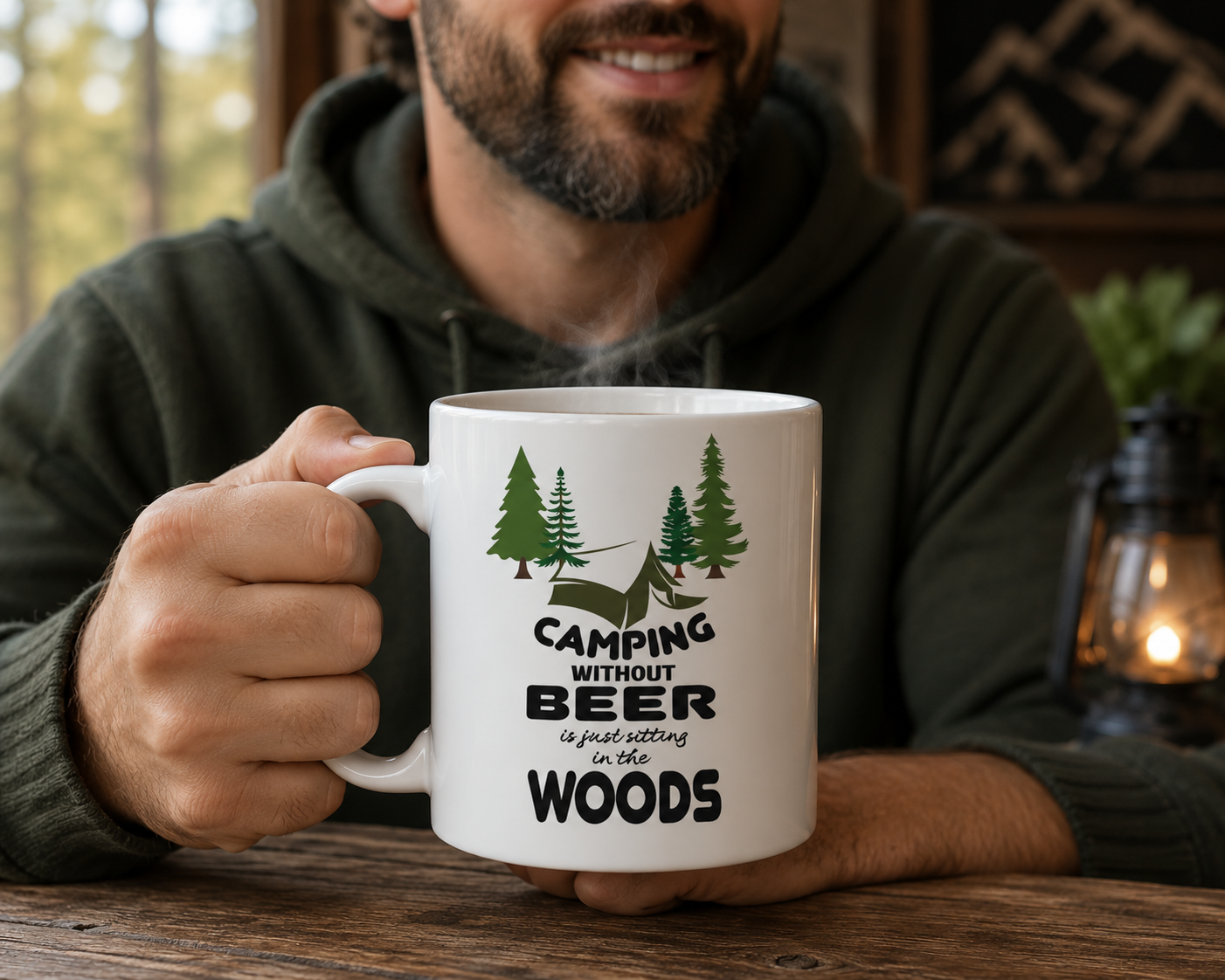 Funny Camping Without Beer SVG-Cricut, Silhouette, Sublimation Cut File Canada-Outdoors Quote (Digital Download)