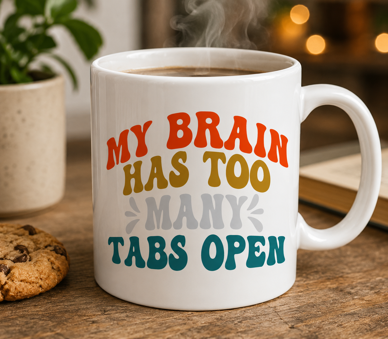 Funny ADHD Working SVG-Cricut, Silhouette, Sublimation Cut File Canada-Too Many Tabs Open (Digital Download)