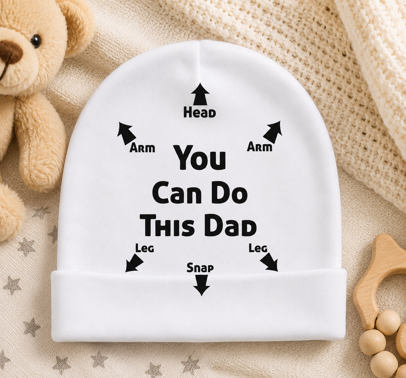 Funny 'You Can Do This Dad' SVG-Cricut, Silhouette, Sublimation Cut File Canada-Baby Bodysuit Cut File (Digital Download)