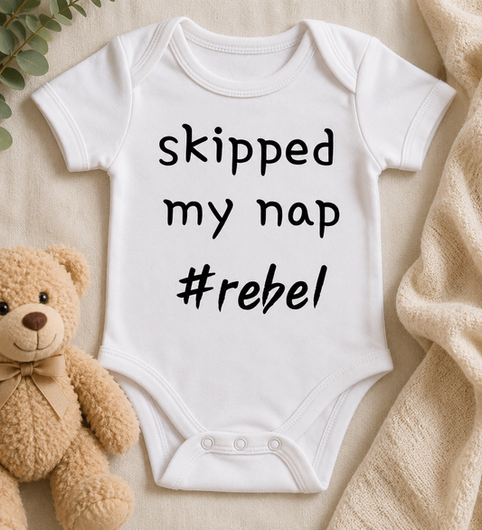 Skipped My Nap Rebel-Cricut, Silhouette, Sublimation Cut File Canada (Instant Download)