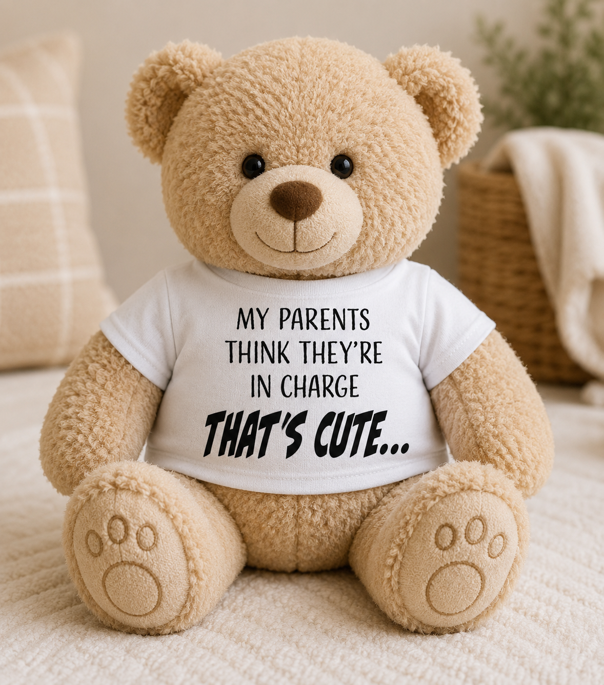 My Parents Think They're In Charge Graphic-Cricut, Silhouette, Sublimation Cut File Canada-Funny Baby Bodysuit-Instant Download