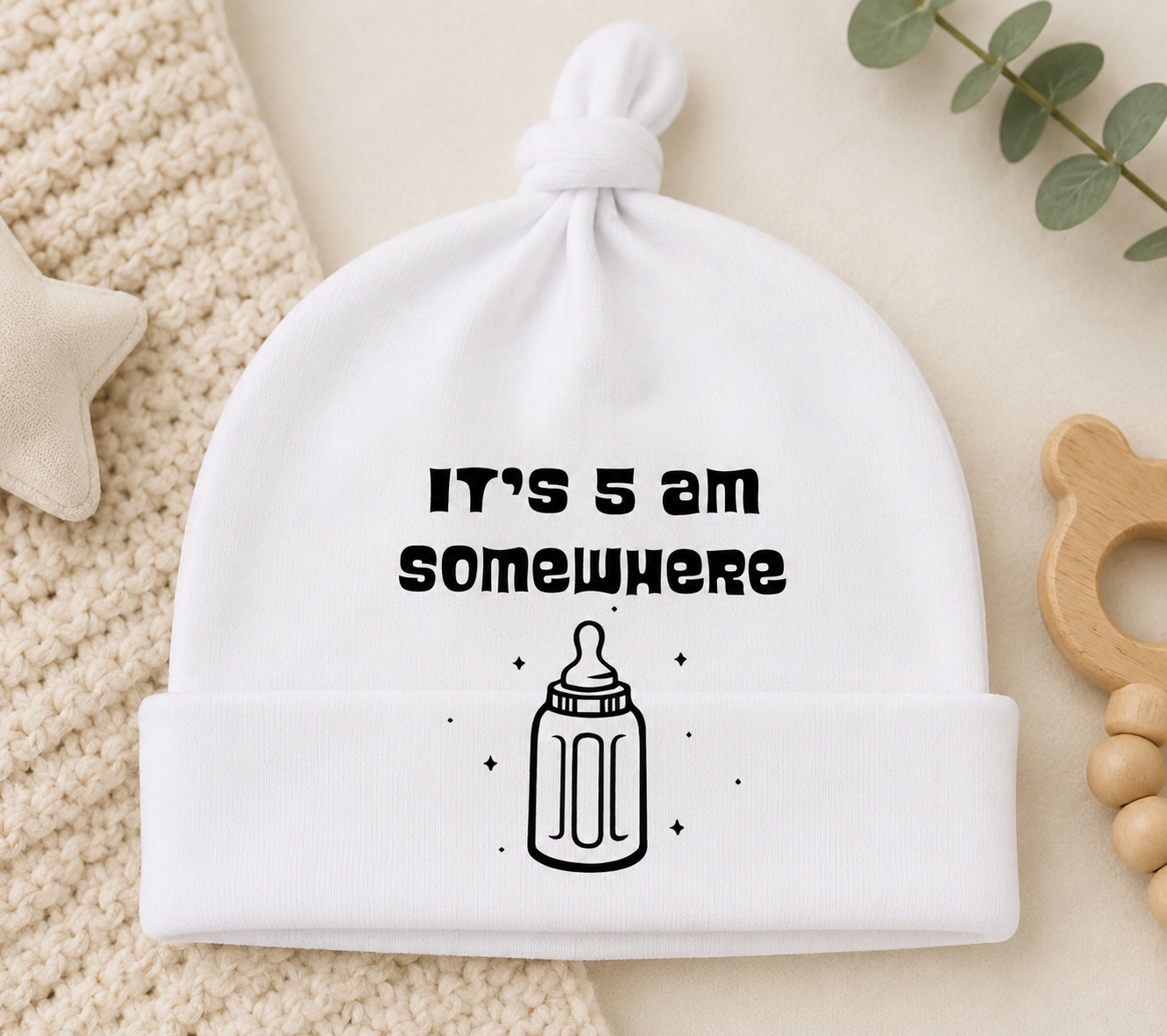 It's 5 AM Somewhere Baby-Cricut, Silhouette, Sublimation Cut File Canada-Bodysuit Cut File (Digital Download)