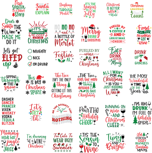 Christmas SVG Super Pack – Funny Christmas Designs - made in Canada