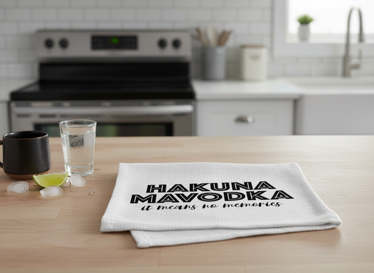 Hakuna Mavodka SVG-Cricut, Silhouette, Sublimation Cut File Canada-Funny Drinking Quote Design (Digital Download)
