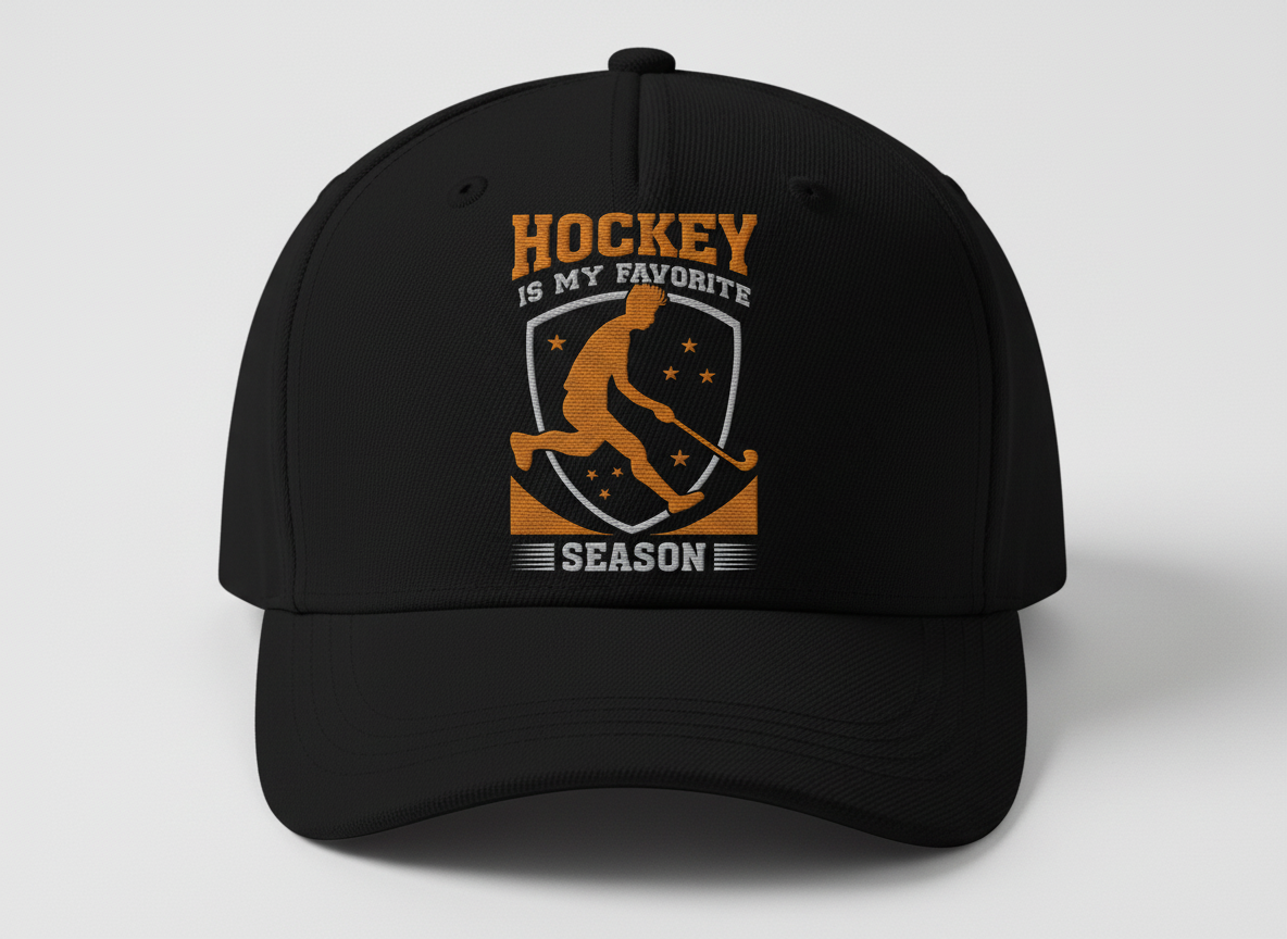 Hockey Is My Favorite Season SVG-Cricut, Silhouette, Sublimation Cut File Canada-Player Silhouette Design (Digital Download)