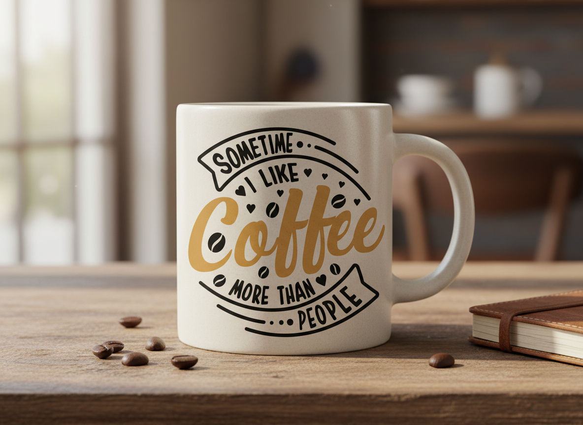 Funny Coffee Quote SVG -Cricut, Silhouette, Sublimation Cut File Canada-Coffee Lover (digital download)