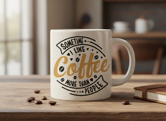 Funny Coffee Quote SVG -Cricut, Silhouette, Sublimation Cut File Canada-Coffee Lover (digital download)