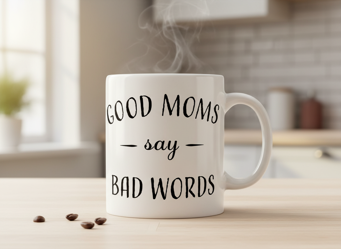 Good Moms Say Bad Words svg-Cricut, Silhouette, Sublimation Cut File Canada(Digital Download)