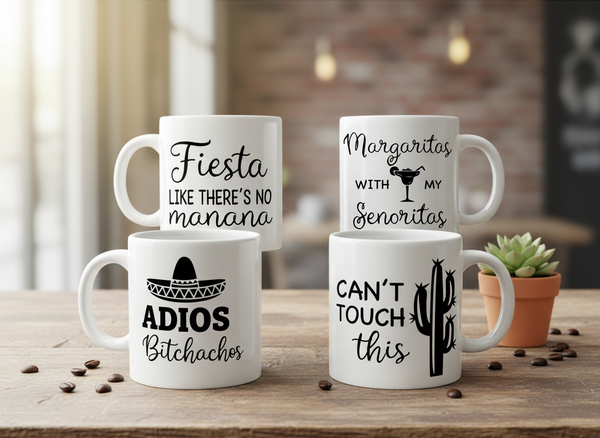 Mexican Bachelorette T-Shirt Designs-Cricut, Silhouette, Sublimation Cut File Canada-Funny Fiesta Graphics (digital download)