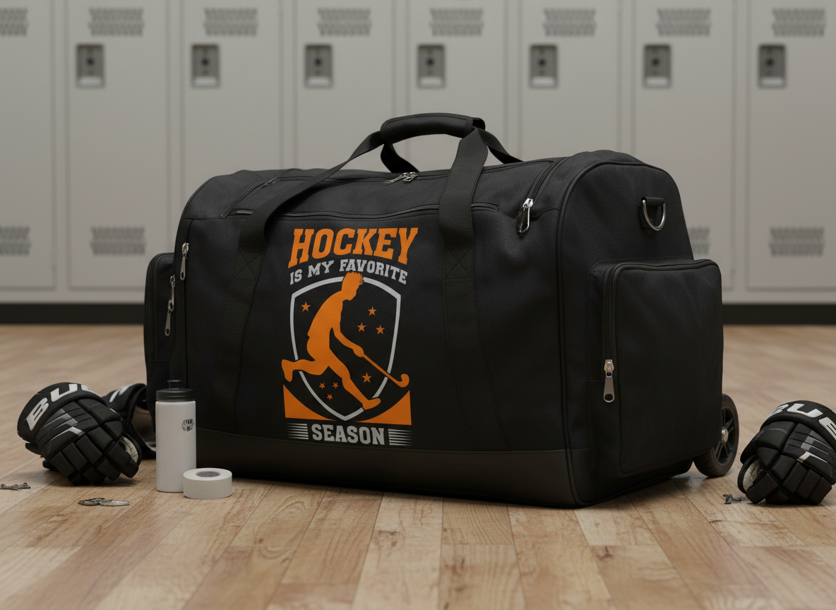 Hockey Is My Favorite Season SVG-Cricut, Silhouette, Sublimation Cut File Canada-Player Silhouette Design (Digital Download)