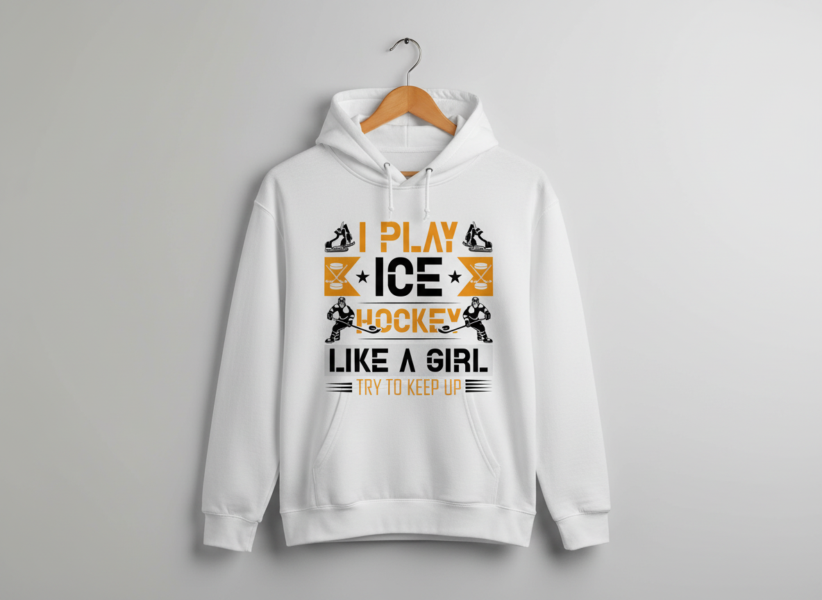 Female Hockey Player SVG-Cricut, Silhouette ,Sublimation Cut File Canada-Funny Hockey Quote (Digital Download)
