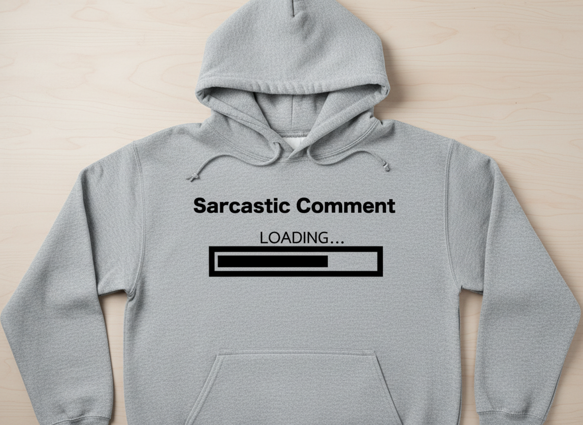 Sarcastic Comment Loading-Funny Quote SVG -Cricut, Silhouette, Sublimation Cut File Canada-Humor Digital Design-Instant Download