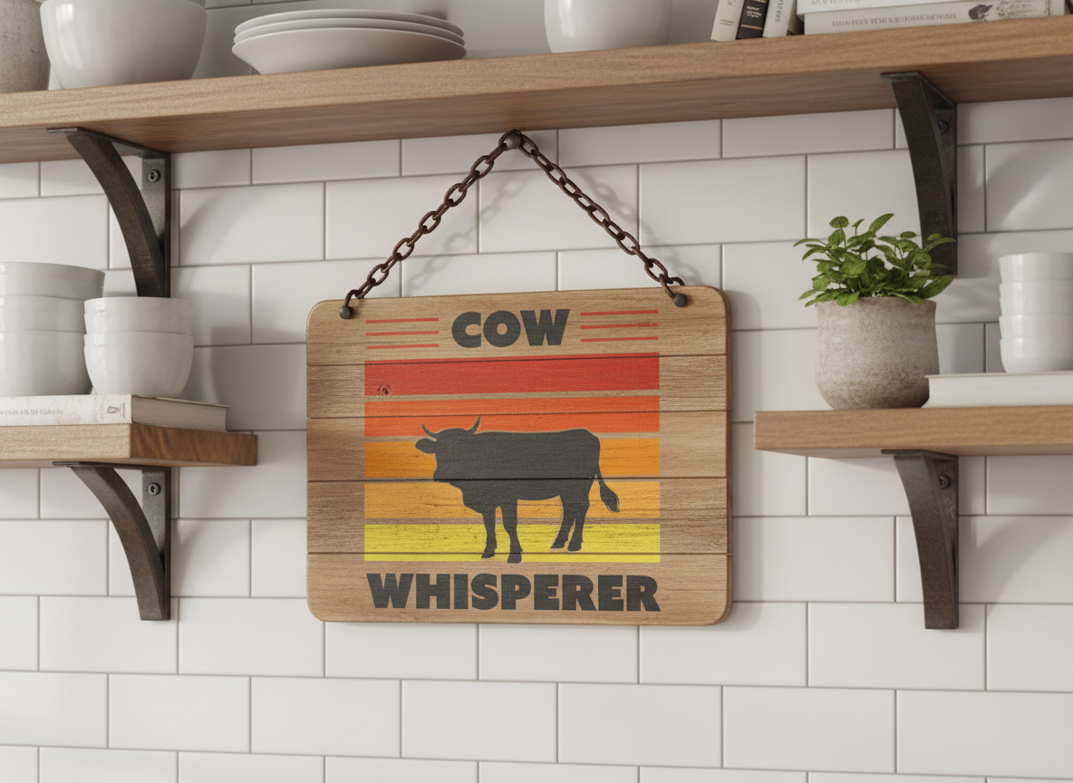 Cow Whispered SVG-Cricut, Silhouette, Sublimation Cut File Canada (Digital Download)