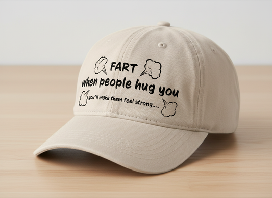 Funny 'Fart Whenn People Hug You SVG-Cricut, Silhouette, Sublimation Cut File Canada -Sarcastic Quote Graphic (Digital Download)