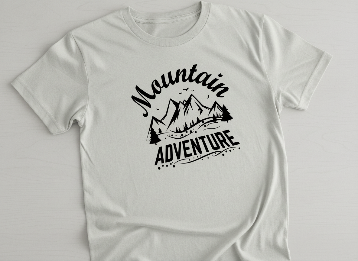 Mountain Adventure SVG-Cricut, Silhouette, Sublimation Cut File Canada-Outdoor Hiking and Nature Design (digital download)