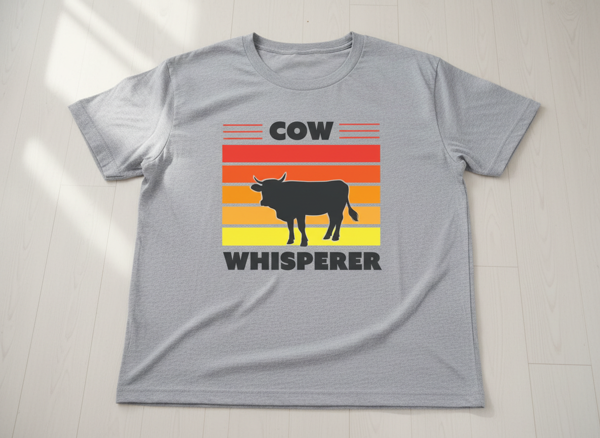 Cow Whispered SVG-Cricut, Silhouette, Sublimation Cut File Canada (Digital Download)