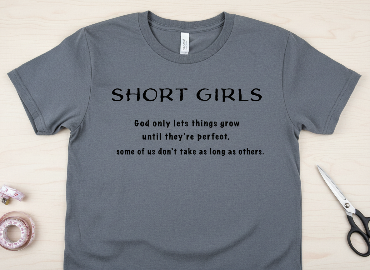 Short Girls -Cricut, Silhouette, Sublimation Cut File Canada-Funny Quote (digital download)