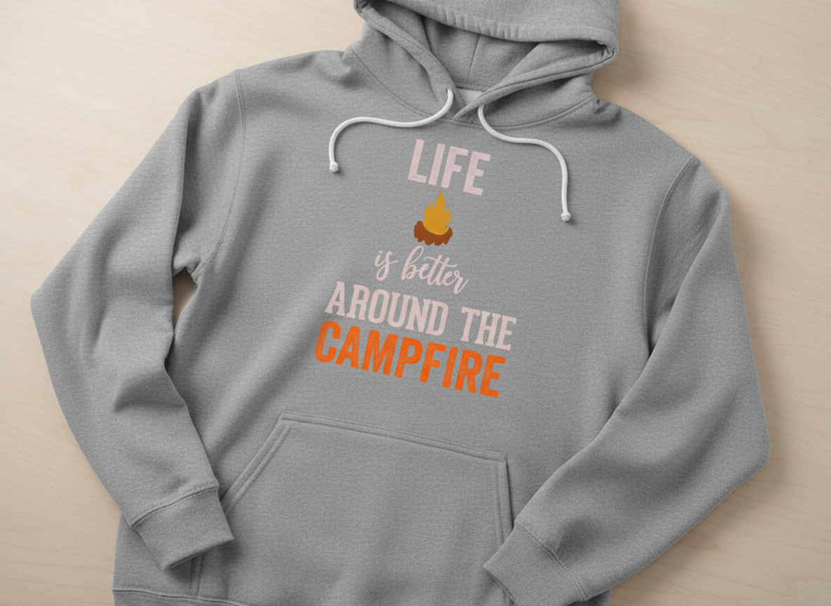 Camping and Campfire SVG-Cricut, Silhouette, Sublimation Cut File Canada-Funny Camping Quote (Digital Download)