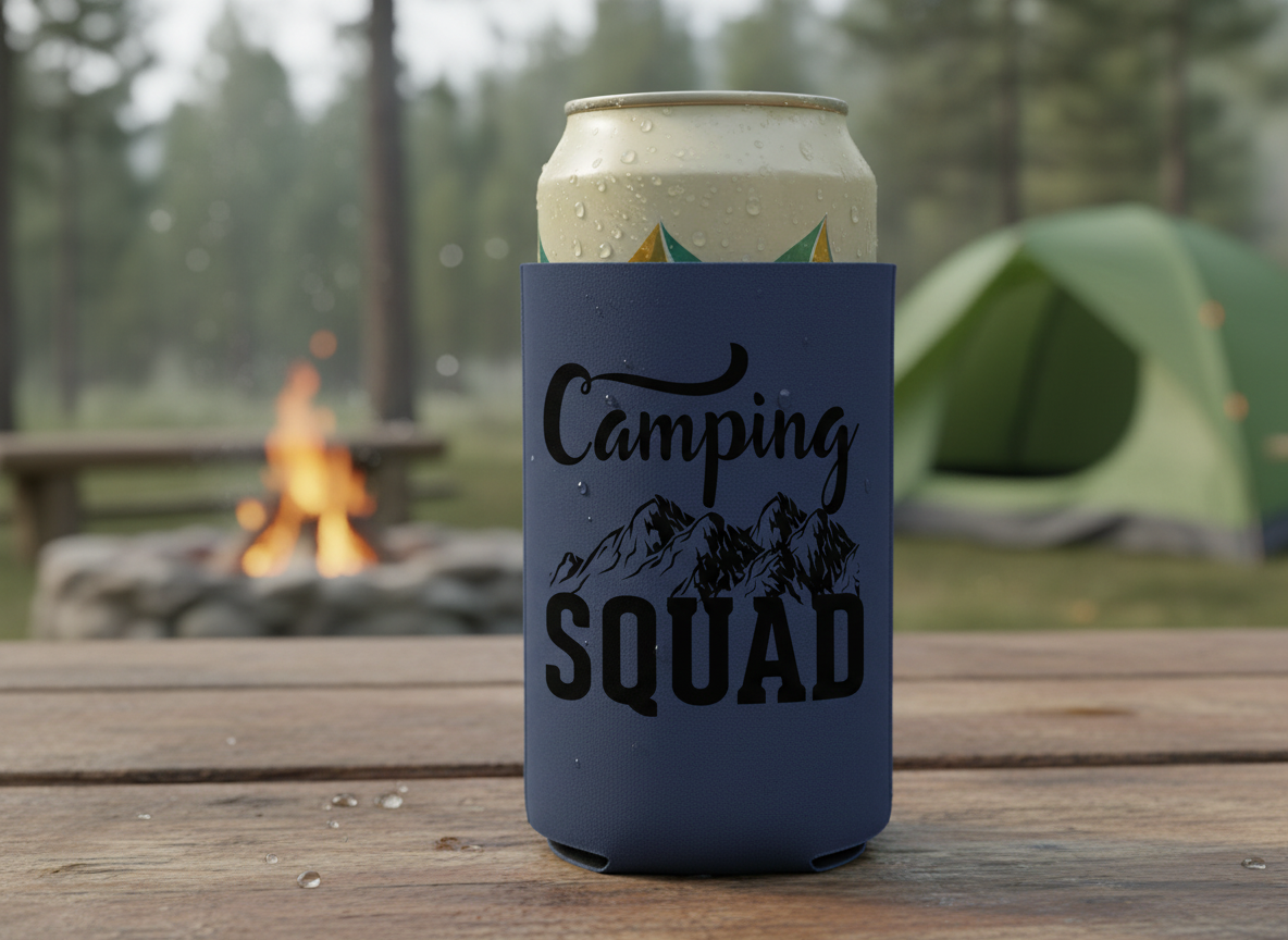 Camping Squad SVG-Cricut, Silhouette, Sublimation Cut File Canada-Funny Quote, Campfire Design (Digital Download)