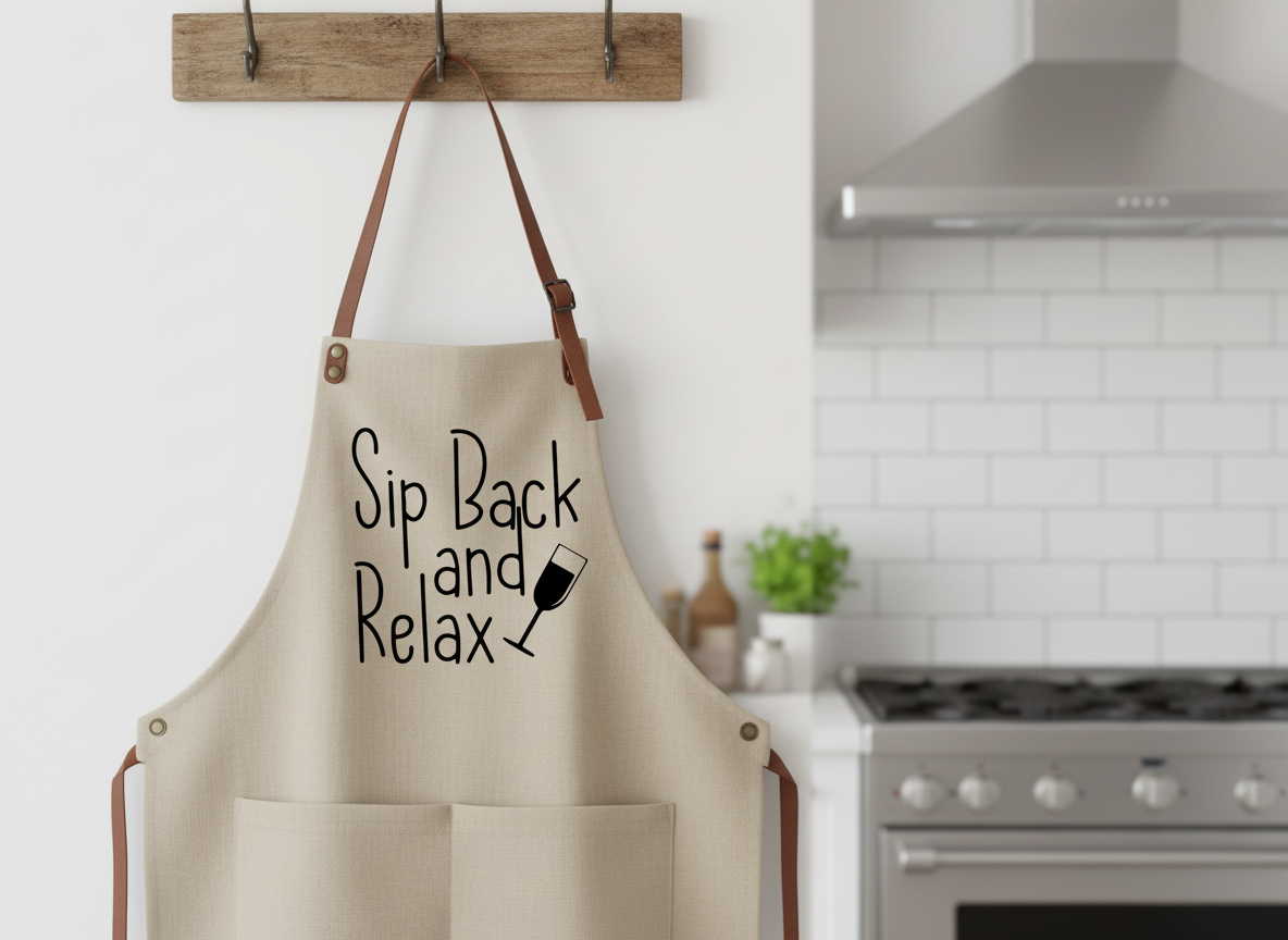 Sip Back and Relax SVG-Cricut, Silhouette, Sublimation Cut File Canada-Funny Wine Quote-Instant Download