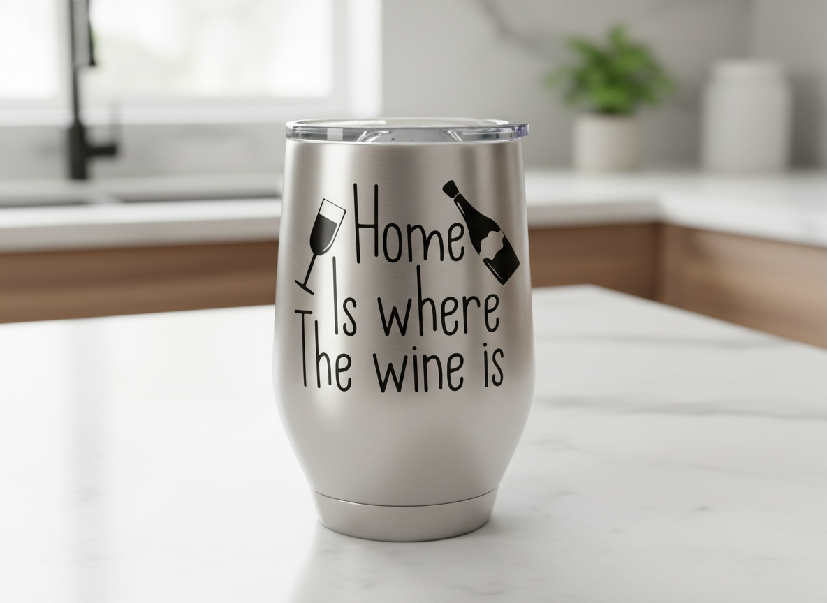 Wine Quote SVG-Cricut, Silhouette, Sublimation Cut File Canada-Funny Home Decor Design (Digital Download)