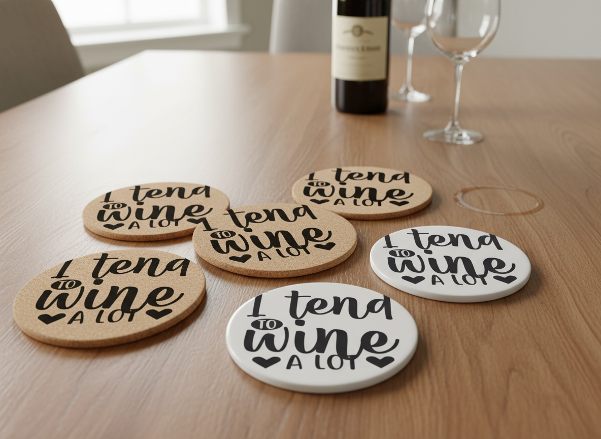 Funny Wine Quote SVG-Cricut, Silhouette, Sublimation Cut File Canada-I Tend to Wine a Lot Design (Digital Download)