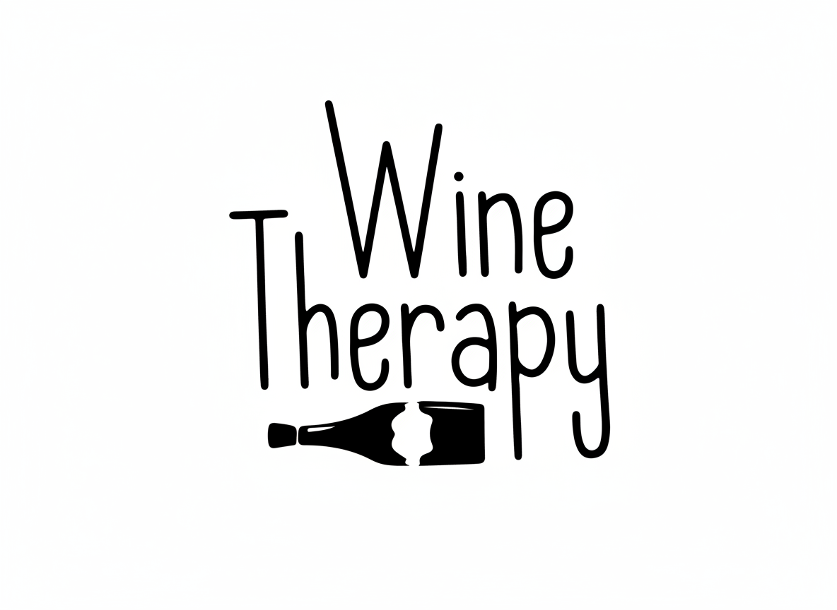 Wine Therapy SVG-Cricut, Silhouette, Sublimation Cut File Canada-Funny Wine Quote (Digital Download)