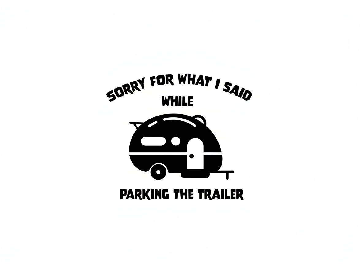 Funny Camper Parking Quote SVG-Cricut, Silhouette, Sublimation Cut File Canada-Camping Humor Design (Digital Download)