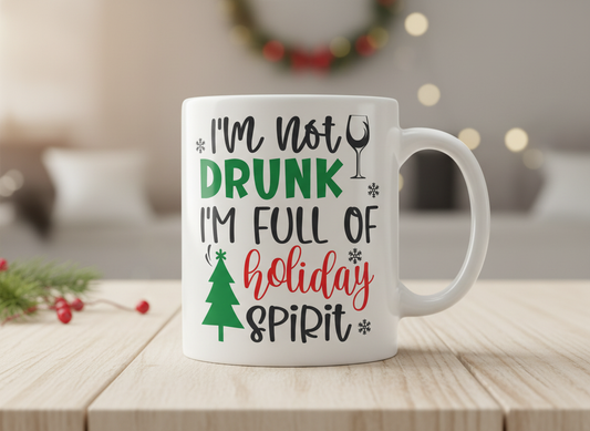 Funny Christmas Quote SVG-Cricut, Silhouette, Sublimation Cut File Canada Holiday Spirit (Digital Download)