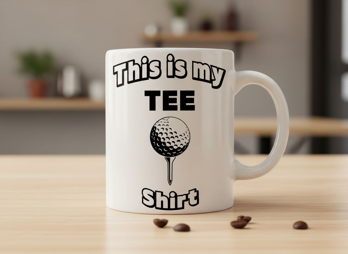Funny Golf SVG  Cricut, Silhouette,Sublimation Cut File Canada-This Is My Tee Shirt Quote (Digital Download)