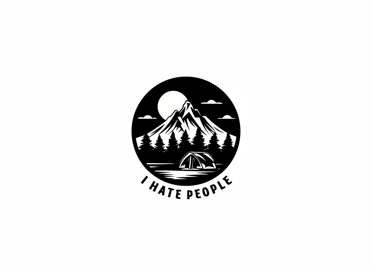 Funny I Hate People SVG-Cricut, Silhouette, Sublimation Cut File Canada-Funny Quote-Instant Download