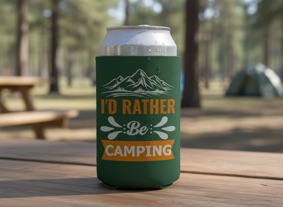 Id Rather Be Camping SVG-Cricut, Silhouette, Sublimation Cut File Canada-Outdoor Adventure Quote-Instant Download
