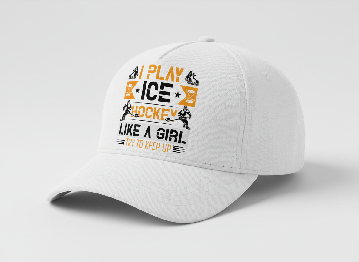 Female Hockey Player SVG-Cricut, Silhouette ,Sublimation Cut File Canada-Funny Hockey Quote (Digital Download)