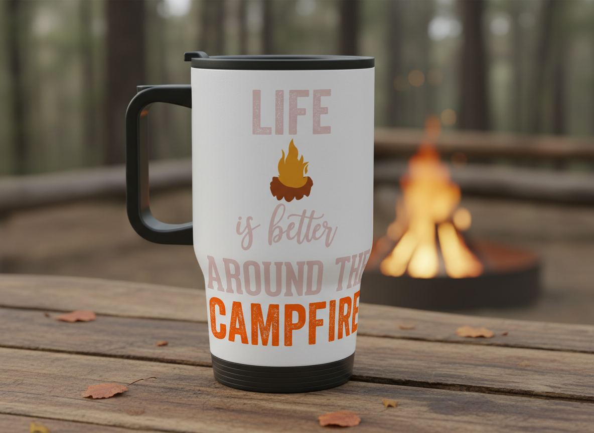 Camping and Campfire SVG-Cricut, Silhouette, Sublimation Cut File Canada-Funny Camping Quote (Digital Download)
