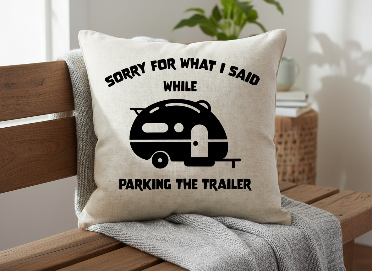 Funny Camper Parking Quote SVG-Cricut, Silhouette, Sublimation Cut File Canada-Camping Humor Design (Digital Download)