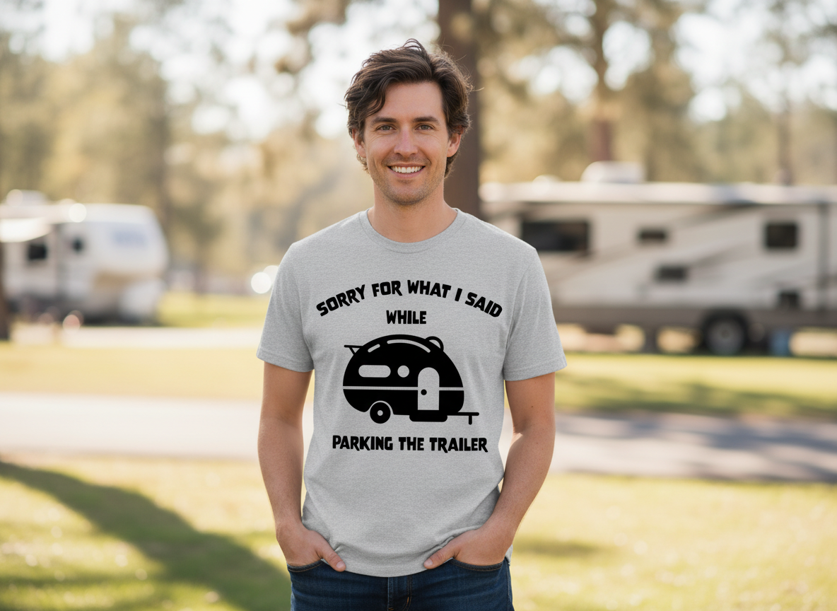 Funny Camper Parking Quote SVG-Cricut, Silhouette, Sublimation Cut File Canada-Camping Humor Design (Digital Download)