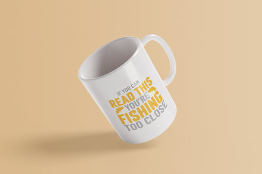 Funny Fishing Quote Design-If You Can Read This SVG-Cricut, Silhouette, Sublimation Cut File Canada (Digital Download)